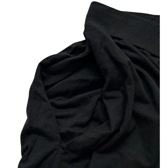 Cozy Earth Black Bamboo Women's Pajama Set with White Trim - Picture 8 of 16